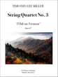 String Quartet No. 3 P.O.D. cover